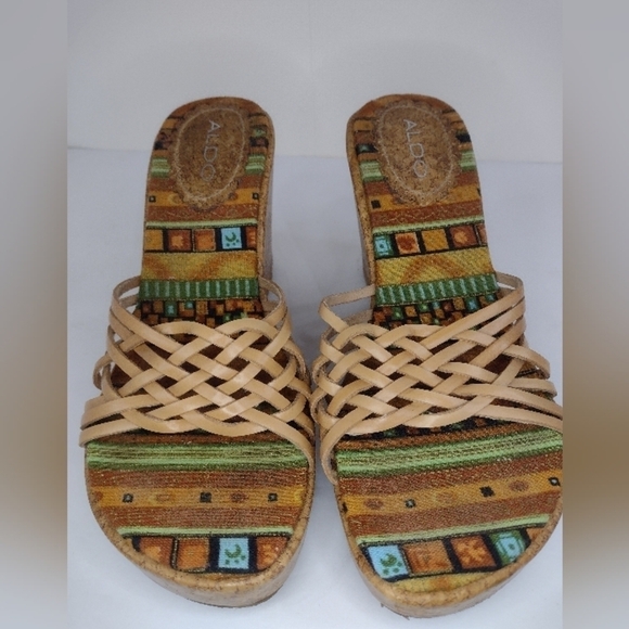 ALDO women's Corky platform wedge size (8) - Picture 2 of 15